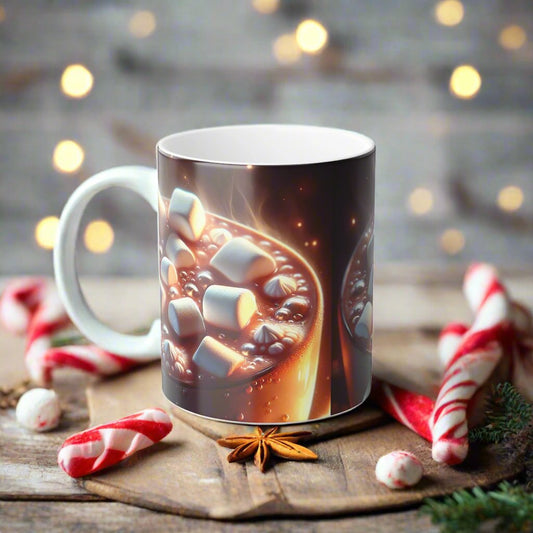 Mug - Magical Hot Chocolate Design, Perfect Gift for Cozy Moments